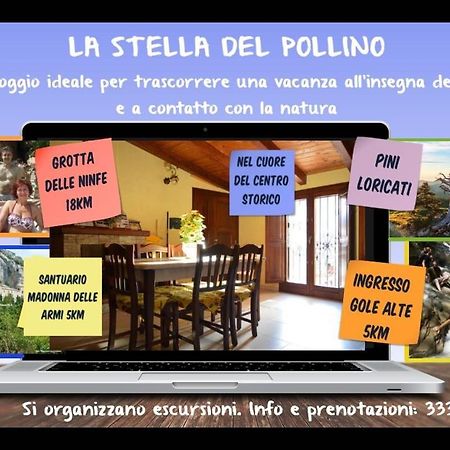 Hotel La Stella Del Pollino San Lorenzo Bellizzi Exteriér fotografie